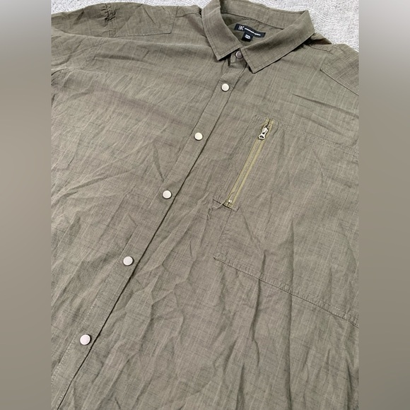 3/$20 Men’s Collared Shirt - INC International Concepts XXXL - Snap Buttons - Picture 2 of 10